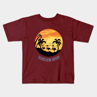 Vacation mode Kids T-Shirt